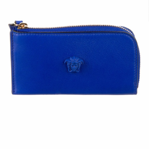 Versace La Medusa leather Zipper/Card holder wallet NEW (AUTHENTIC) - Picture 3 of 16